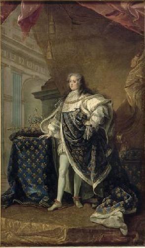 Jean Baptiste van Loo Portrait of Louis XV of France France oil painting art